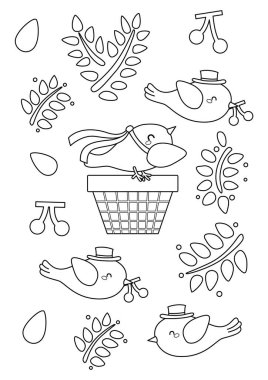 Sevimli Hayvan Evi Çizgi Film Tasarımı Çocuklar ve Yetişkinler için Tatil Etkinliği