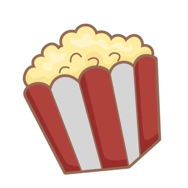 Patlamış mısır Çizgi Filmi Çizim Vektörü Clipart Çıkartma Dekorasyonu Arkaplanı