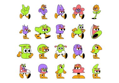 Soyut Karakter Resimlendirme Elementi Ayarları