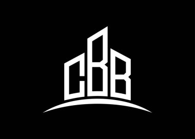 Harf CBB vektör monogram logo dizayn şablonu. CBB logosu oluşturuluyor.