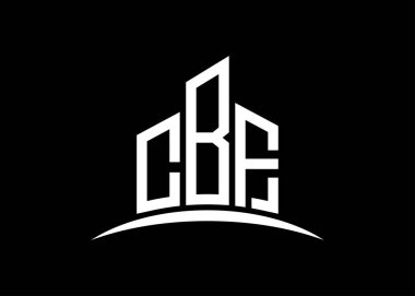 CBF harfi, vektör monogram logo tasarım şablonu oluşturuyor. CBF logosu oluşturuluyor.