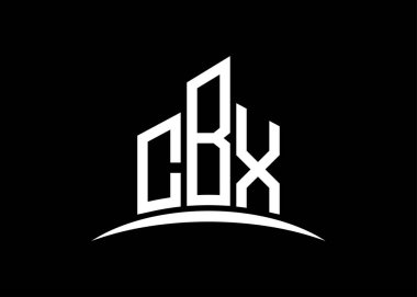 CBX harfi, vektör monogram logo tasarım şablonu oluşturuyor. CBX logosu oluşturuluyor.
