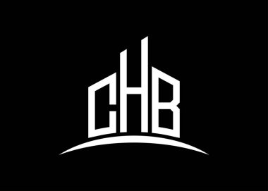 CHB harfi, vektör monogram logo tasarım şablonu oluşturuyor. CHB logosu oluşturuluyor.