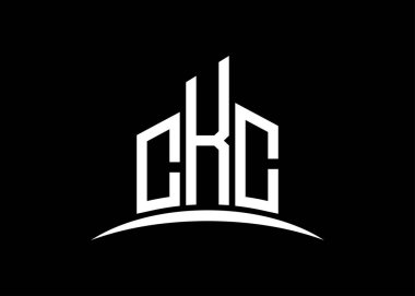 CKC harfi, vektör monogram logo tasarım şablonu oluşturuyor. CKC logosu oluşturuluyor.