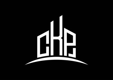 CKP harfi, vektör monogram logo tasarım şablonu oluşturuyor. CKP logosu oluşturuluyor.