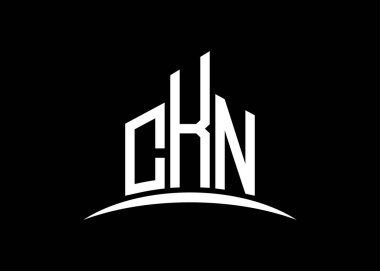 CKN harfi, vektör monogram logo tasarım şablonu oluşturuyor. CKN logosu oluşturuluyor.