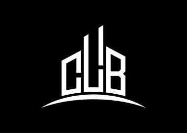 CLB harfi, vektör monogram logo tasarım şablonu oluşturuyor. CLB logosu oluşturuluyor.