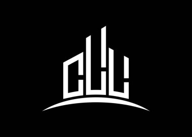 CLL harfi, vektör monogram logo tasarım şablonu oluşturuyor. CLL logosu oluşturuluyor.