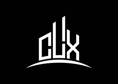 CLX harfi, vektör monogram logo tasarım şablonu oluşturuyor. CLX logosu oluşturuluyor.
