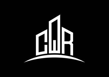 Harf CQR vektör monogram logo tasarım şablonu. CQR logosu oluşturuluyor.