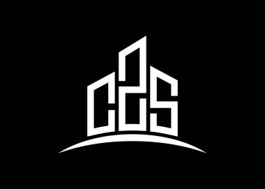 CZS harfi, vektör monogram logo tasarım şablonu oluşturuyor. CZS logosu oluşturuluyor.