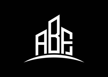 ABF harfi, vektör monogram logo tasarım şablonu oluşturuyor. ABF logosu oluşturuluyor.