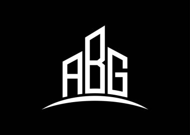 ABG harfi, vektör monogram logo tasarım şablonu oluşturuyor. ABG logosu oluşturuluyor.