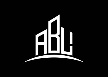ABL harfi, vektör monogram logo tasarım şablonu oluşturuyor. ABL logosu oluşturuluyor.