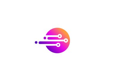 Harf O Technology vektör logo tasarım şablonu. O Harfi molekülü, Bilim ve Biyolojik Teknoloji Vektör logosu Tasarımı