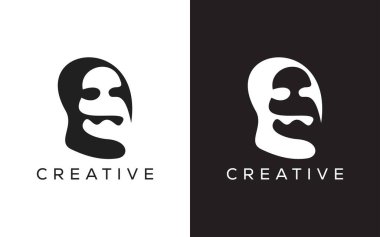 Asgari kafatası vektör logosu