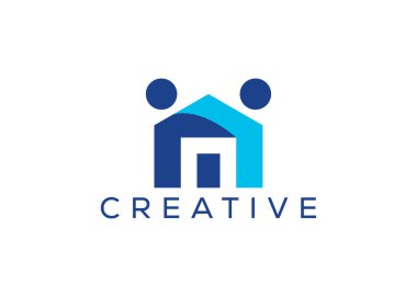 Asgari Yaşam Sigortası logo vektör şablonu