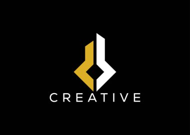 Yaratıcı ve asgari emlak logosu şablonu. Mavi Saray logosu