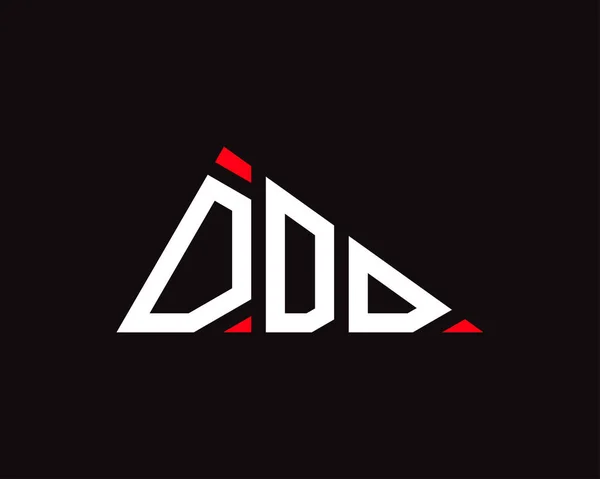 Üçgen şekil xxx harf logo tasarımı.