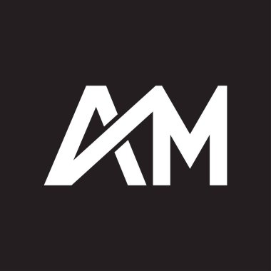 harf vektör tasarım şablonu