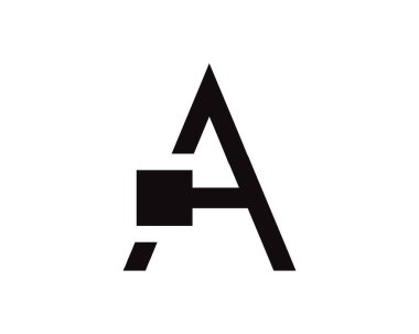 harf bir vektör tasarımı