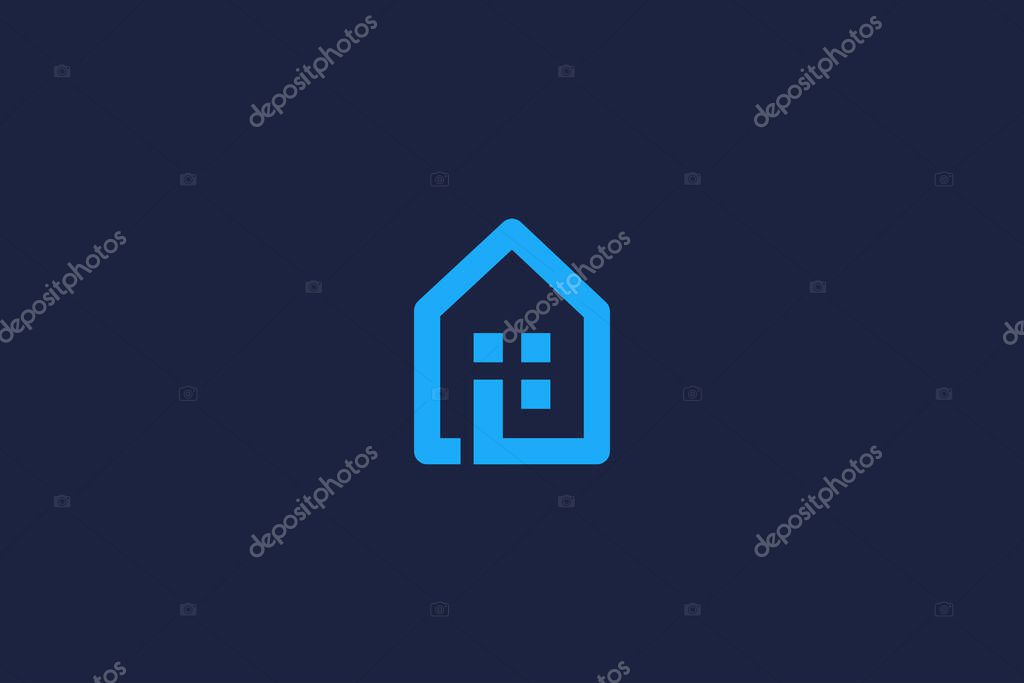 Home logo icon design vector template