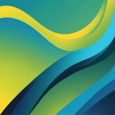 Sarı çizgileri olan modern vektör arkaplanı