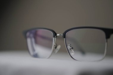 close up of a eyeglasses