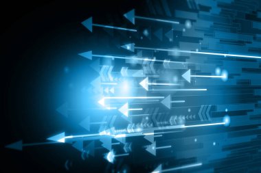 Ok arka plan. Dijital illüstrasyon