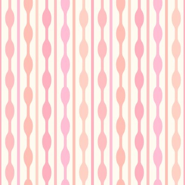Pembe renkli, pürüzsüz vektör arkaplanı pürüzsüz, akıcı desenli, tekstil baskısı, duvar kağıdı, dekor, ambalaj için tasarım