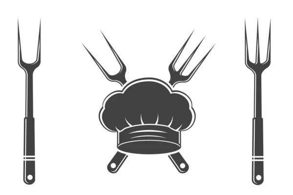 Şef Şapka Vektörü, Aşçı Şapkası, Şef Şapka Silueti, Restoran Malzemeleri, Aşçılık Malzemeleri, Klip Sanatı, Utensil, Siluet, Çatal, Çatal, Çatal