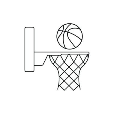 Basketball Line Art, Basketball Vector, Basketball illustration, Sports Vector, Sports Line Art, Hobby line art