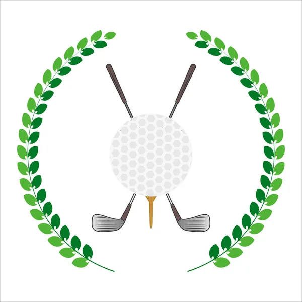 Golf Clipart Golf Vector Golf Illustration Sports Vector Sports Clipart — Stock Vector