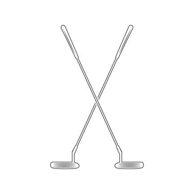 Golf Çizgisi Sanatı, Golf Vektörü, Golf illüstrasyonu, Spor Vektörü, Spor Çizgisi Sanatı, Çizgi Sanatı,