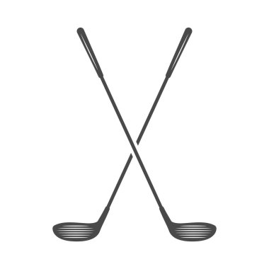 Golf silueti, Golf Vektörü, Golf illüstrasyonu, Spor Vektörü, Spor silueti, siluet