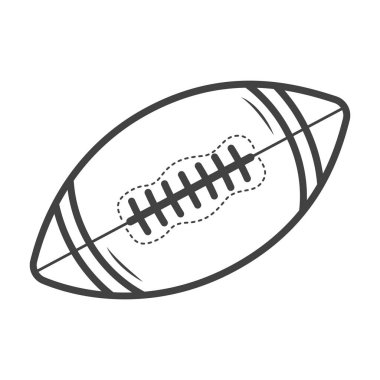 Amerikan futbol ana hatları, Rugby Vector, Rugby illüstrasyonu, Amerikan futbol vektörü, Football Line Art, Outline, Sports Illustration, American Ball, vektör, Football silhouette, siluet, Sports silhouette, Game vektörü, Game turnuva