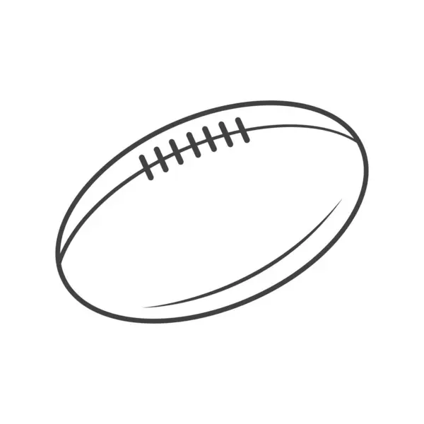 Amerikan futbol ana hatları, Rugby Vector, Rugby illüstrasyonu, Amerikan futbol vektörü, Football Line Art, Outline, Sports Illustration, American Ball, vektör, Football silhouette, siluet, Sports silhouette, Game vektörü, Game turnuva