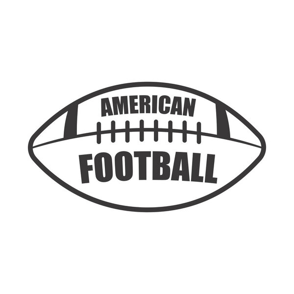 American football Outline, Rugby Vector, Rugby illustration, American football Vector, Football Line Art, Outline, Sports illustration, American Ball, vector, Football silhouette, silhouette, Sports silhouette, Game vector, Game tournament