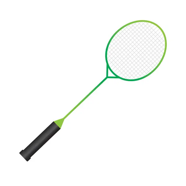 Badminton Vector Badminton Vector Cork Badminton Illustrasyon Raket Vector Sports — Stok Vektör