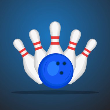 Bowling Vector Clipart, Bowling illüstrasyonu, Spor illüstrasyonu, Bowling Clipart, vektör, oyun vektörü, oyun turnuvası, şampiyonlar ligi, bowling şutu, bowling ustası.