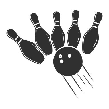 Bowling Vector, Bowling illüstrasyonu, Spor illüstrasyonu, Bowling, vektör, Bowling silueti, siluet, Spor silüeti, Oyun vektörü, Oyun turnuvası, Şampiyonlar Ligi