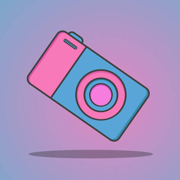 Вектор клипарта камеры, фотограф Клипарт, икона камеры, вектор цветной камеры, вектор камеры, икона фотографа, мировая фотография, Всемирный день фотографии, логотип фотографа Клипарта, вектор фотографа, иллюстрация фотографии