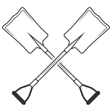 Çapraz Kürek Taslağı, Kürek Taslağı, Kürek, Çalışma Aletleri, İnşaat Aletleri, Clipart, Bahçe Aletleri, İşçi Aletleri, El Aletleri, El Küreği, Çiftlik Aletleri