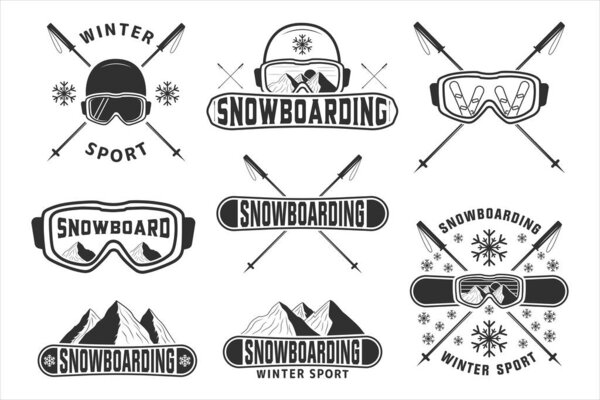 Snowboarding Typography Bundle, Snowboarding Vector Bundle, Snowboard Typography, Typographic Winter Thrill, Winter Sports Bundle, Snowboarding Typography Adventure, Graphic Snowboarding Typography, Extreme Snowboarder Graphic Design, Snowboarding