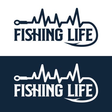  Balıkçılık Yaşam Logosu İşiniz için Profesyonel Balıkçılık Logosu Şablonu, Şablonu Biçimli Balıkçılık Yazıtı, Yaratıcı Balıkçılık Tasarımı, Balık Tutkununun Tee 'si, Eşsiz Balıkçılık Tipografisi