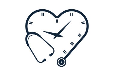 Stetoskop kalp saat vektörü, stetoskop kalp saat konsepti illüstrasyon, stetoskop saat grafiği, stetoskop kalp şekil vektörü, stetoskop kalp saat şekli, stetoskop kalp saat şekli, stetoskop saat şekli, stetoskop saat gerisayımı.