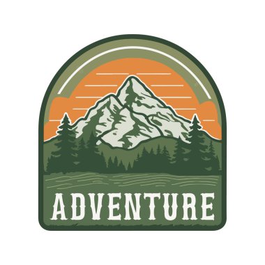 Çam ağaçlı Dağ Macerası Vektörü, Çam Ağacı Açık Maceraları için Dağ Vektörü Çam Ağaçları Vektörü, Dağ ve Çam Ağacı Resimleri, Yürüyüş Vektörü