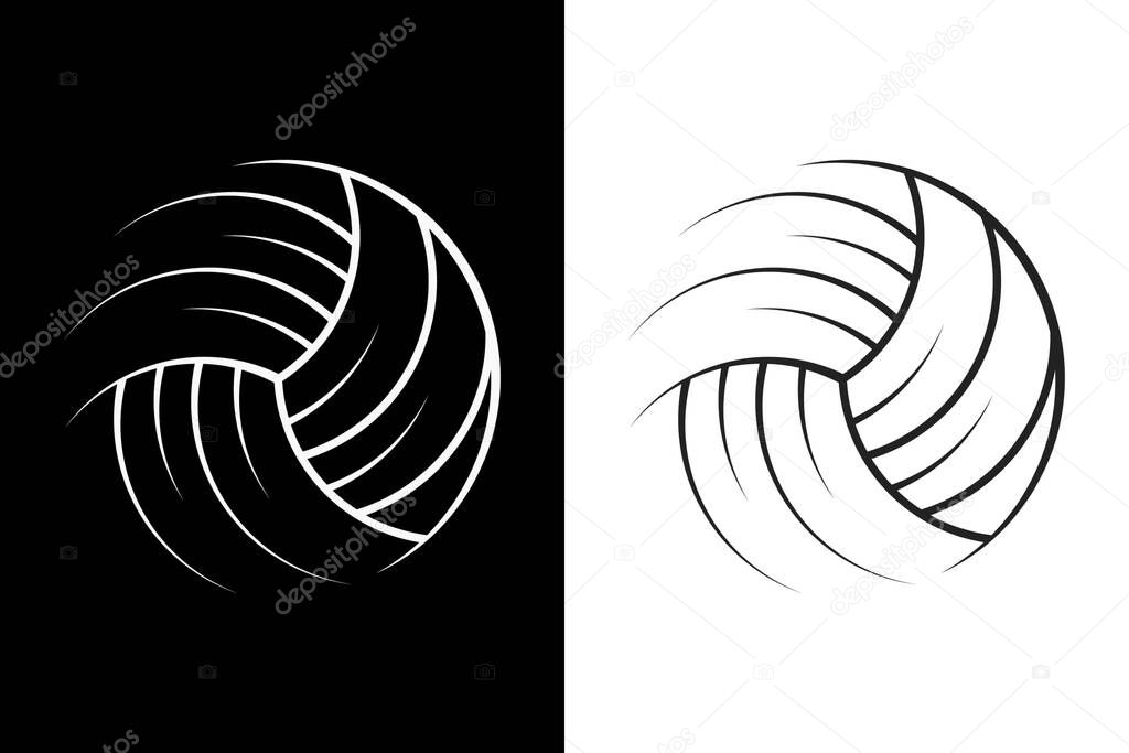 Volleyball Vector For Volleyball Lover, Volleyball Love Vector, vector, Volleyball ball, silhouette, Sports silhouette, Volleyball logo, Game vector