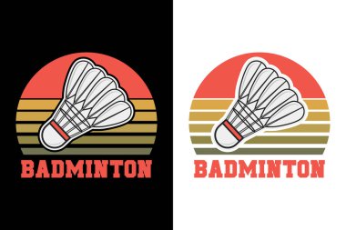 Badminton Typography, Badminton Vector, vektör, Badminton Logo, Badminton Mantar, Spor Logosu, Typography Design