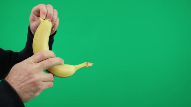 1개의 바나나 Chromakey — 비디오